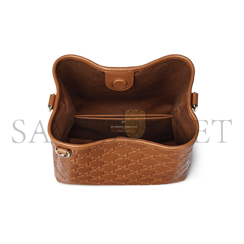 G*u*i gg emblem small bucket bag ‎815118 (19*18*11cm)